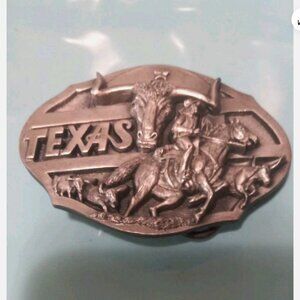 Vintage 1990 Arroyo Grande Texas 2nd Edition Belt Buckle USA Mens